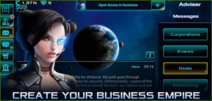 Idle Space Business Tycoon MOD APK