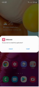 Simontok App Screenshot 2